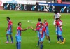 Catania festeggia gol