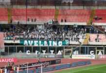 Tifosi Avellino a Catania