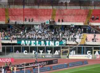 Tifosi Avellino a Catania