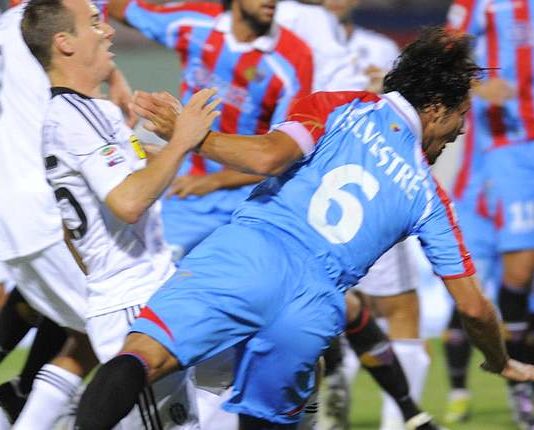 Silvestre in azione, Catania vs Cesena